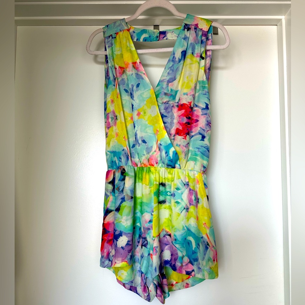 Parker V neck romper